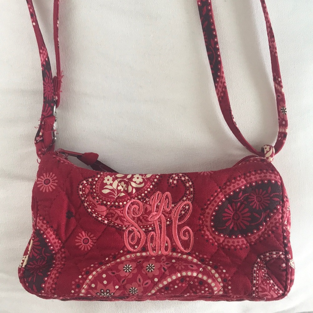 Monogrammed Vera Bradley purse
